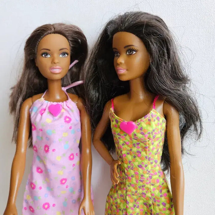 [BUNJANG] Vintage Black Barbie Doll Set / 빈티지 흑바비인형 세트