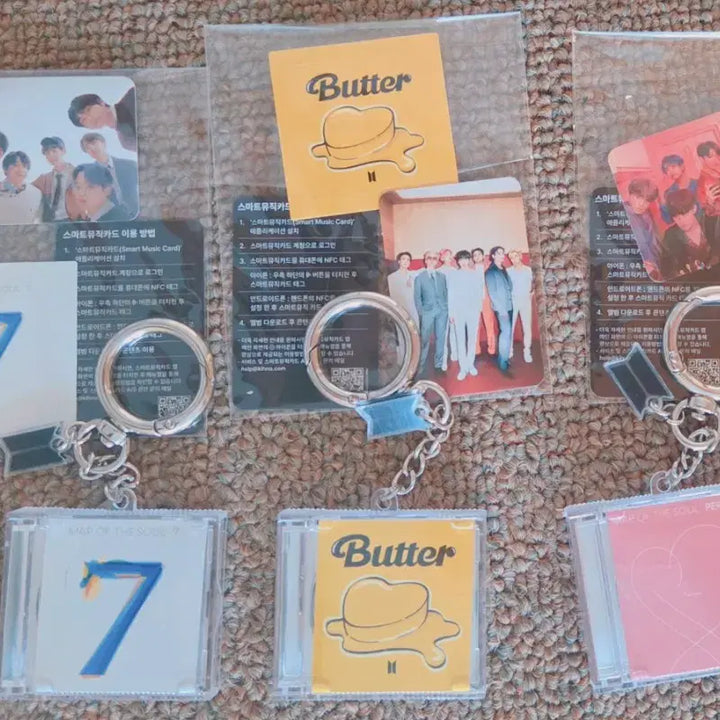 [BUNJANG] BTS Mini Album Set / BTS keyring mini album (Lot of 3)