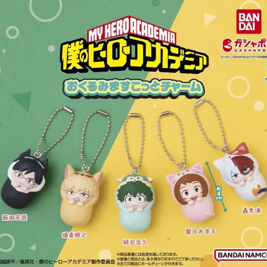 [BUNJANG] My Hero Academia Bakugo Medallion Accessory Keychain (Sealed) / 바쿠고 메지루시 포대기 가챠 미개봉 판매