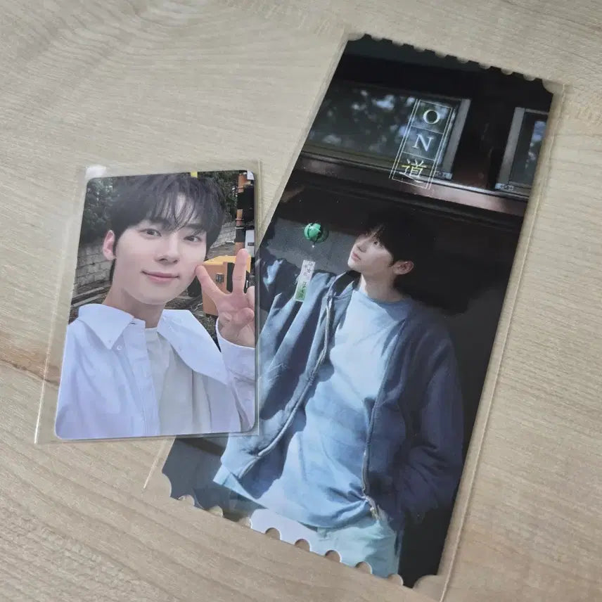 [BUNJANG] Hwang Min Hyun Photo Exhibition Ticket Bundle Set Photocard (Sealed) / 황민현 사진전 on도 입장티켓 금액특전포카 일괄 미개봉