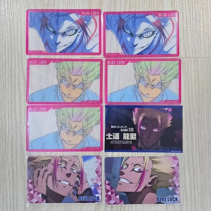 [BUNJANG] Blue Lock Isagi Ryusei Card Bundle Set / 블루록 시도 류세이 카드 일괄