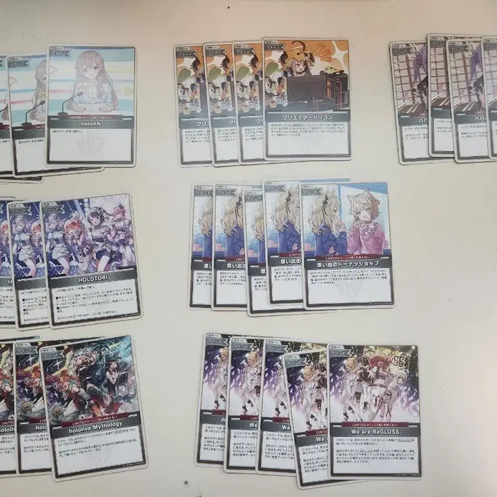 [BUNJANG] Hololive OCG Card Set / 홀로라이브 ocg 카드  판매합니다