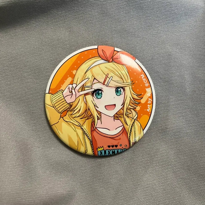 [BUNJANG] Vocaloid Kagamine Rin Can Badge / 보컬로이드 보카로 카가미네 린 캔뱃지