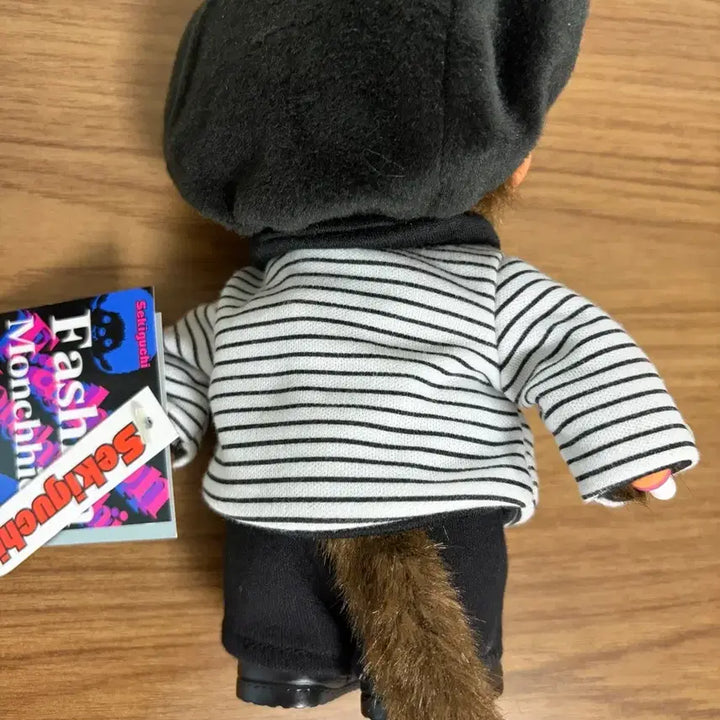 [BUNJANG] French Style Monchhichi S Size Doll / 프렌치스타일 패션 몬치치S 택달린 새상품