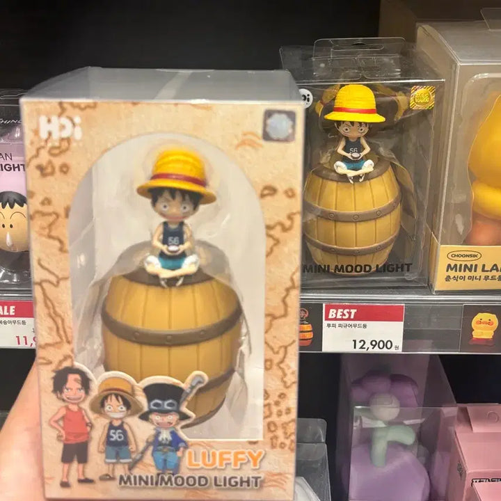 [BUNJANG] One Piece Luffy Mini Mood Lamp / [원피스] 루피 미니 무드등