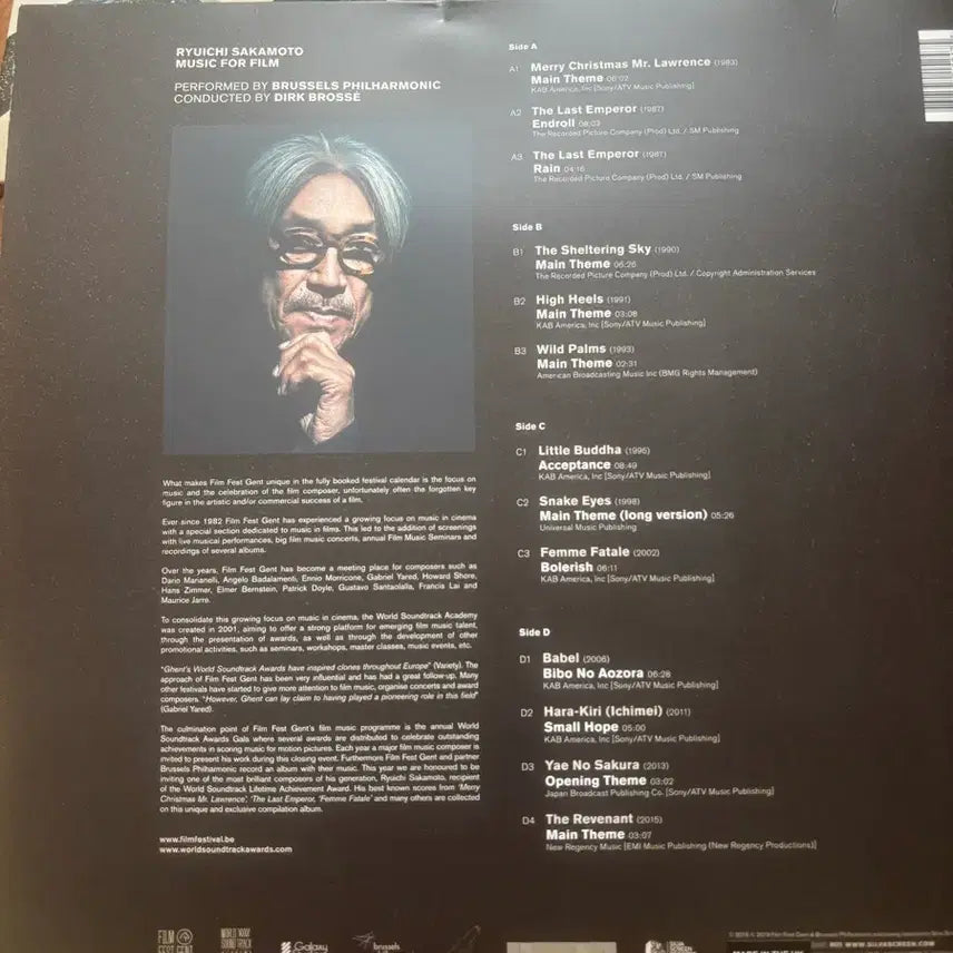 [BUNJANG] Ryuichi Sakamoto LP (Japan Pressing) / 류이치 사카모토 lp 일본반