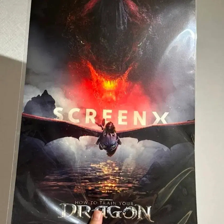 [BUNJANG] How to Train Your Dragon ScreenX Poster / 드래곤길들이기 스크린X 포스터