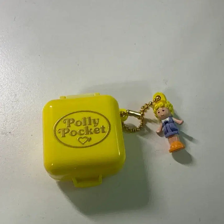 [BUNJANG] Polly Pocket Gacha Yellow Toy Set / 폴리포켓 가챠 노란색