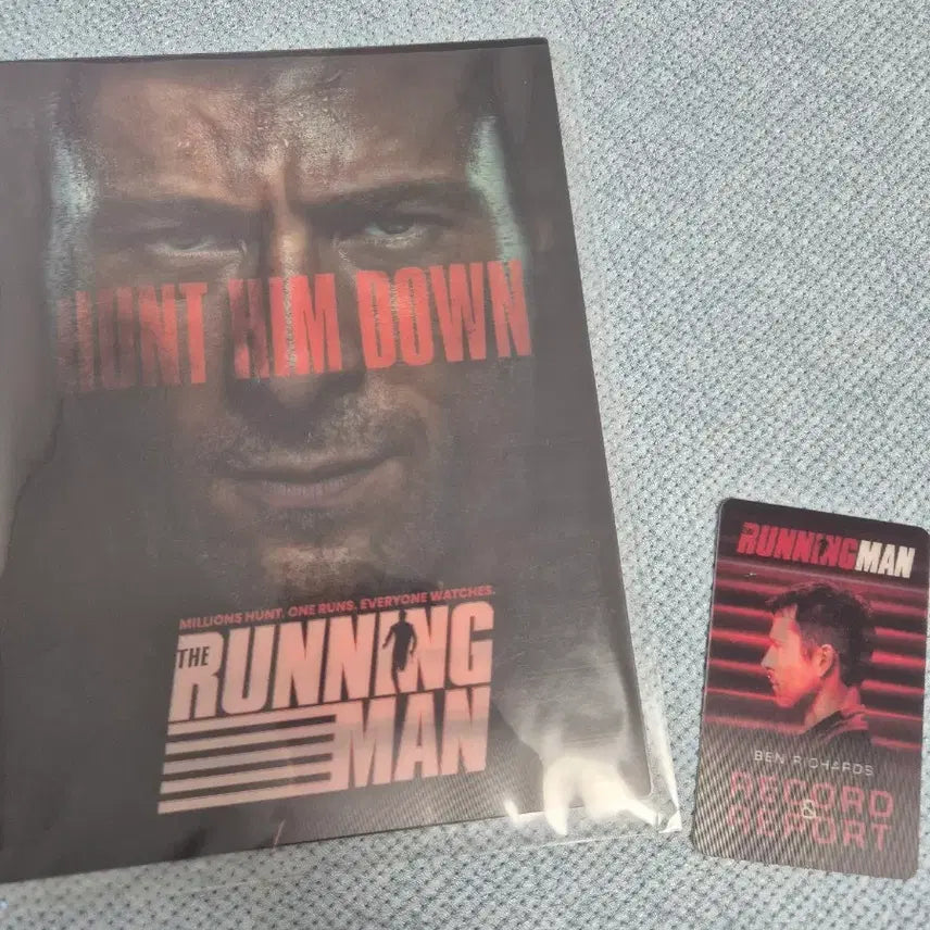 [BUNJANG] The Running Man Lotte Cinema Art Card / 더 러닝맨 The running man 롯데시네마 아트카드