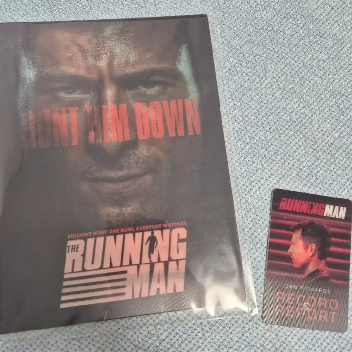 [BUNJANG] The Running Man Lotte Cinema Art Card / 더 러닝맨 The running man 롯데시네마 아트카드