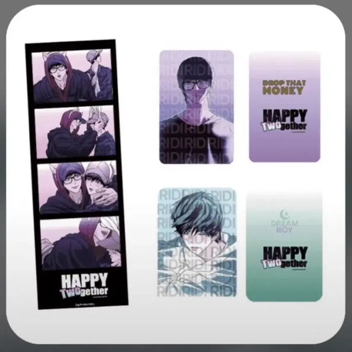 [BUNJANG] Happy Together Four-Cut Photo &amp; Photocard Set / 해피투게더 네컷포토&amp;포토카드 2종