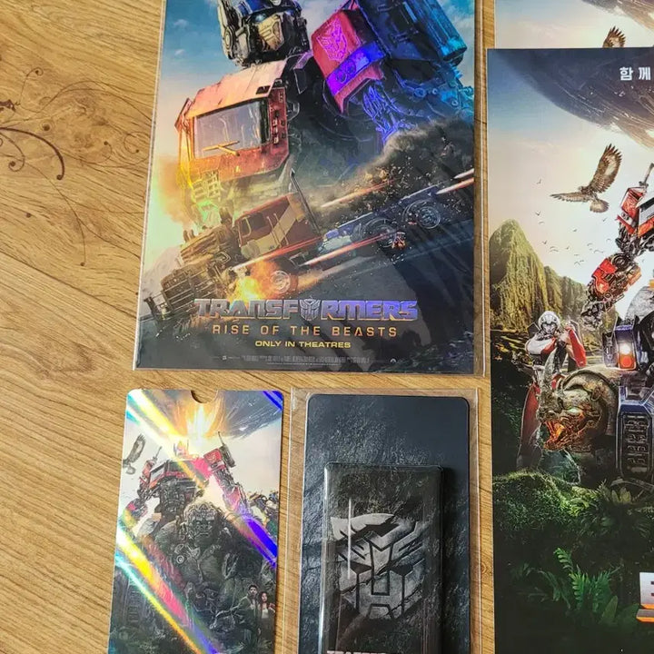 [BUNJANG] Transformers Art Card Bundle Set / 일괄)트랜스포머아트카드 트랜스포머특전 영화전단지 트랜스포머티켓
