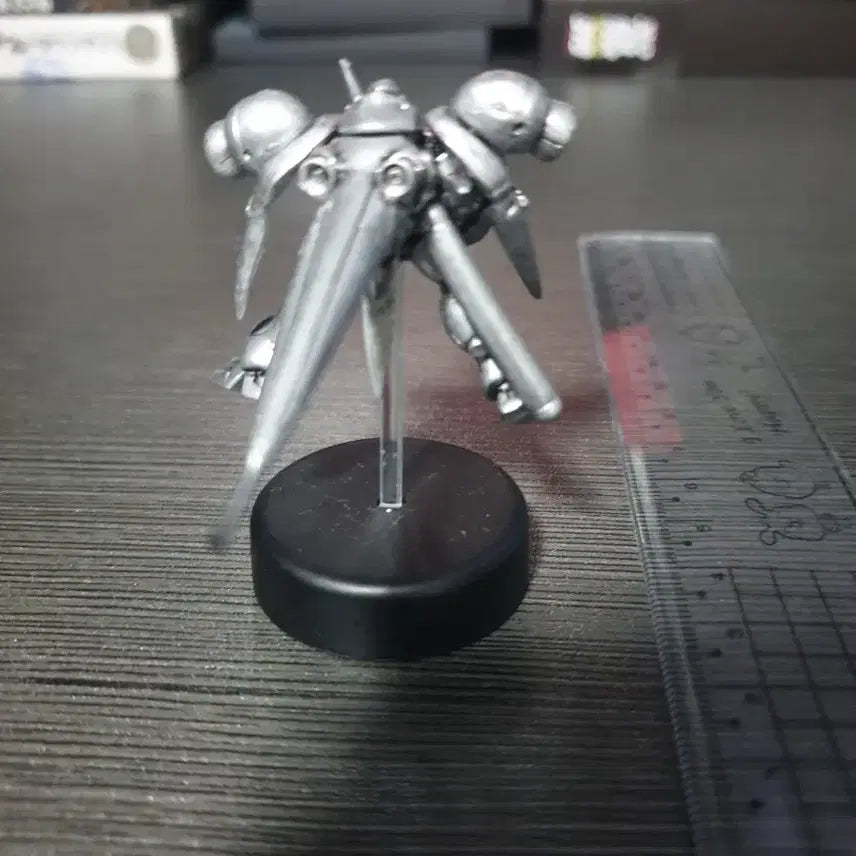 [BUNJANG] Gundam AGX-04 Gerbera Tetra Metallic Silver Figure / 건담 AGX-04 게르베라 테트라 메탈릭 실버 색상 피규어