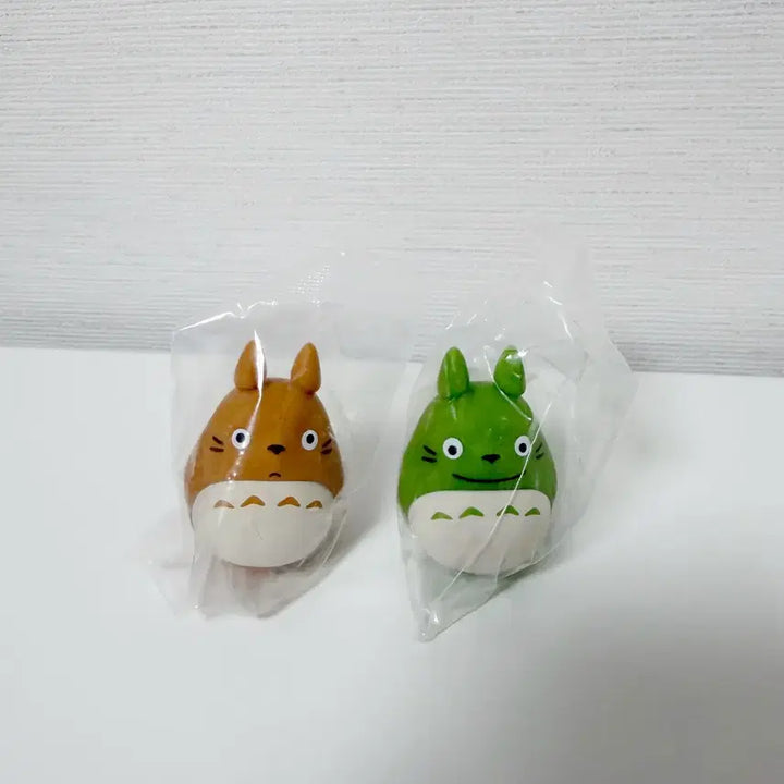 [BUNJANG] Ghibli My Neighbor Totoro Otoki Figure Orange Brown / 지브리 토토로 오뚝이 피규어 주황 브라운