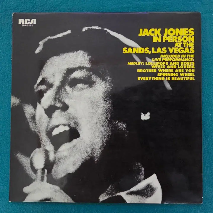 [BUNJANG] Jack Jones RCA LP Album (Japan Pressing) / 잭 존스 - RCA LP 앨범 (일본반)