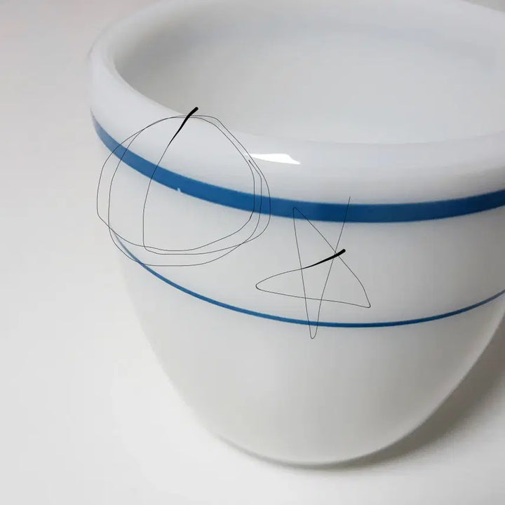 [BUNJANG] Pyrex Blue Band Mug / 파이렉스 블루밴드 머그