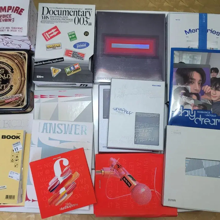 [BUNJANG] Enhypen Album, Kkureugi, Dark Moon Bundle Set / 엔하이픈 앨범,꾸꾸,다크문