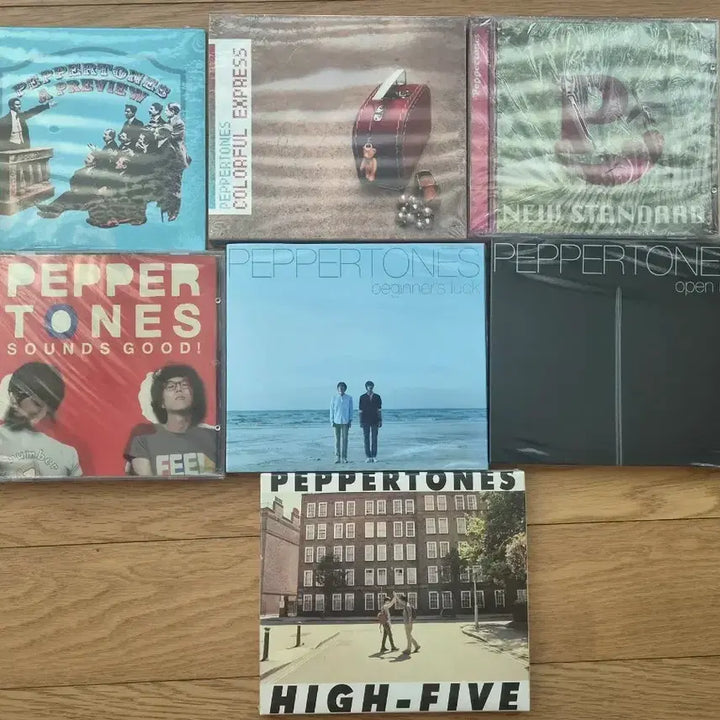 [BUNJANG] Peppertones CD Album Bundle Set (Sealed) / [미개봉] 페퍼톤스 CD 앨범 일괄 판매