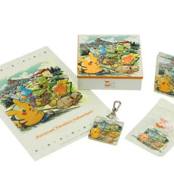 [BUNJANG] Pokemon 30th Anniversary Sealed Keychains Set / 포켓몬 30주년 3가지 미개봉 각종 키링및여러가지