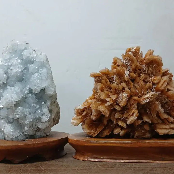 [BUNJANG] Selenite Desert Rose Set / 수석 자연수석 셀레나이트