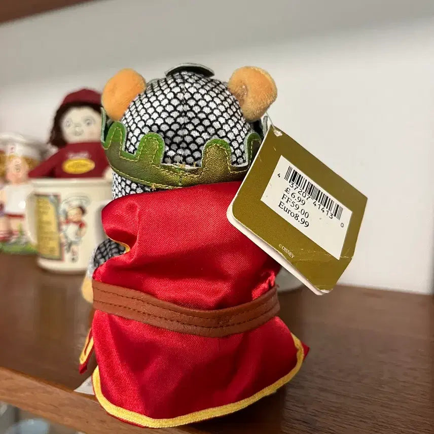 [BUNJANG] Disney Vintage Winnie the Pooh Knight Plush Doll 2001 / 레어)디즈니 빈티지 곰돌이푸 기사도 인형 2001년