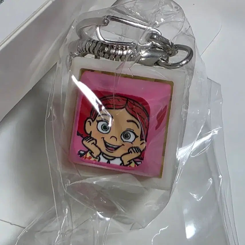 [BUNJANG] Baskin Robbins Toy Story Jessie Keycap Keychain (Sealed) / 배스킨라빈스 토이스토리 제시 키캡 키링(미개봉) 팔아요
