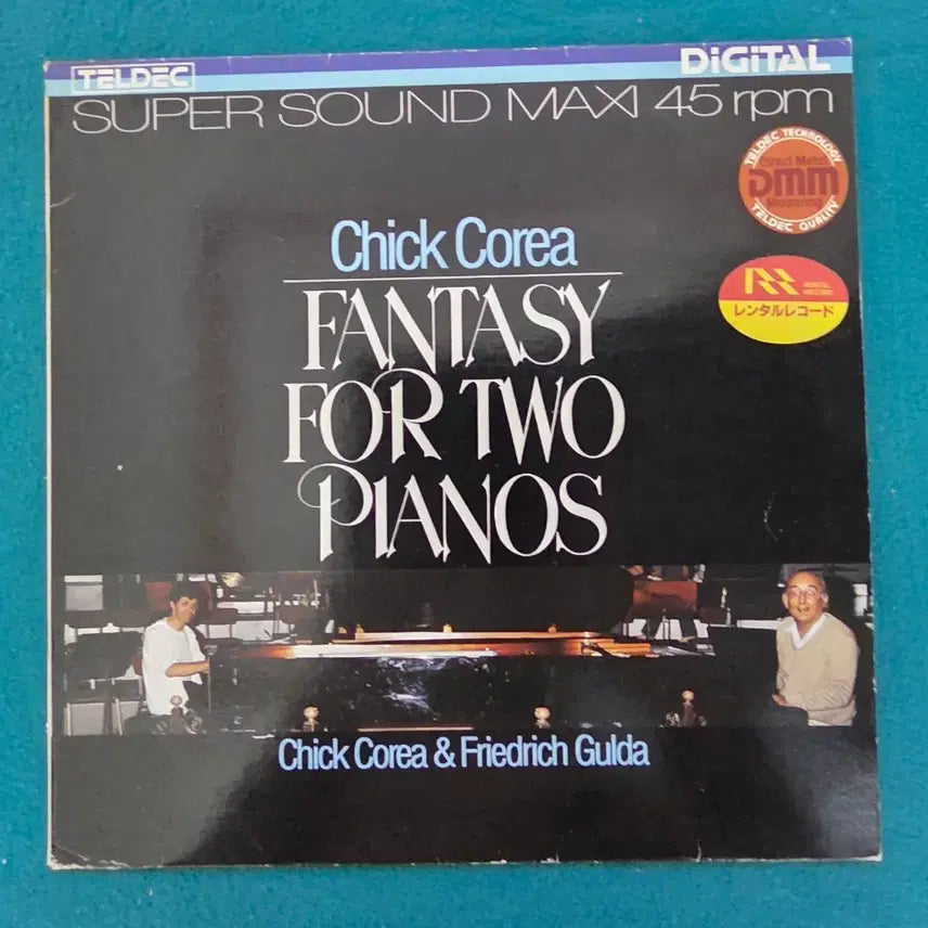 [BUNJANG] Chick Corea Fantasy For Two Pianos LP Album / 칙 코리아 - Fantasy For Two Pianos LP 앨범