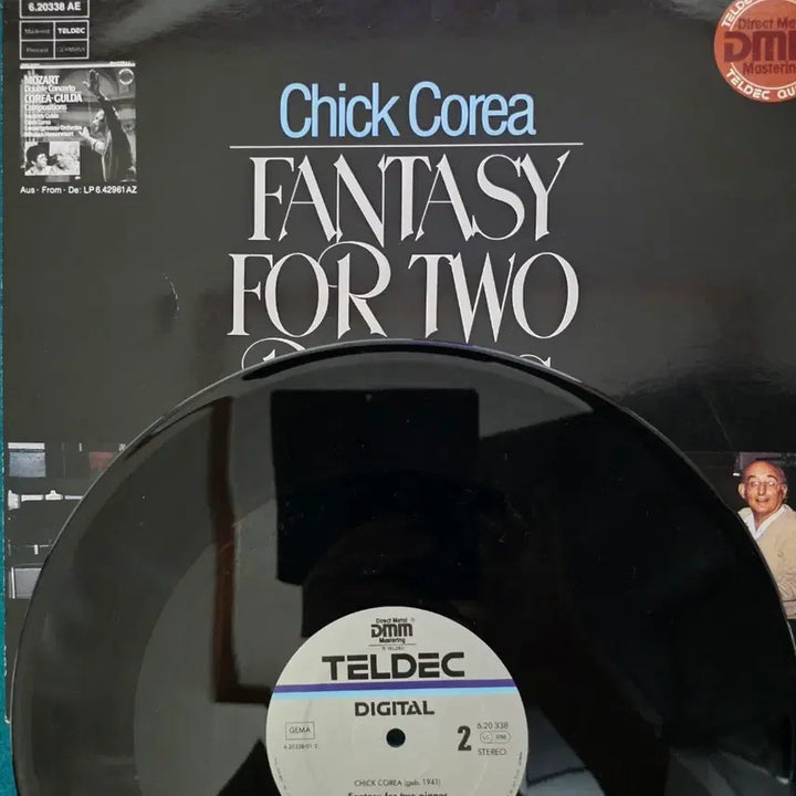[BUNJANG] Chick Corea Fantasy For Two Pianos LP Album / 칙 코리아 - Fantasy For Two Pianos LP 앨범