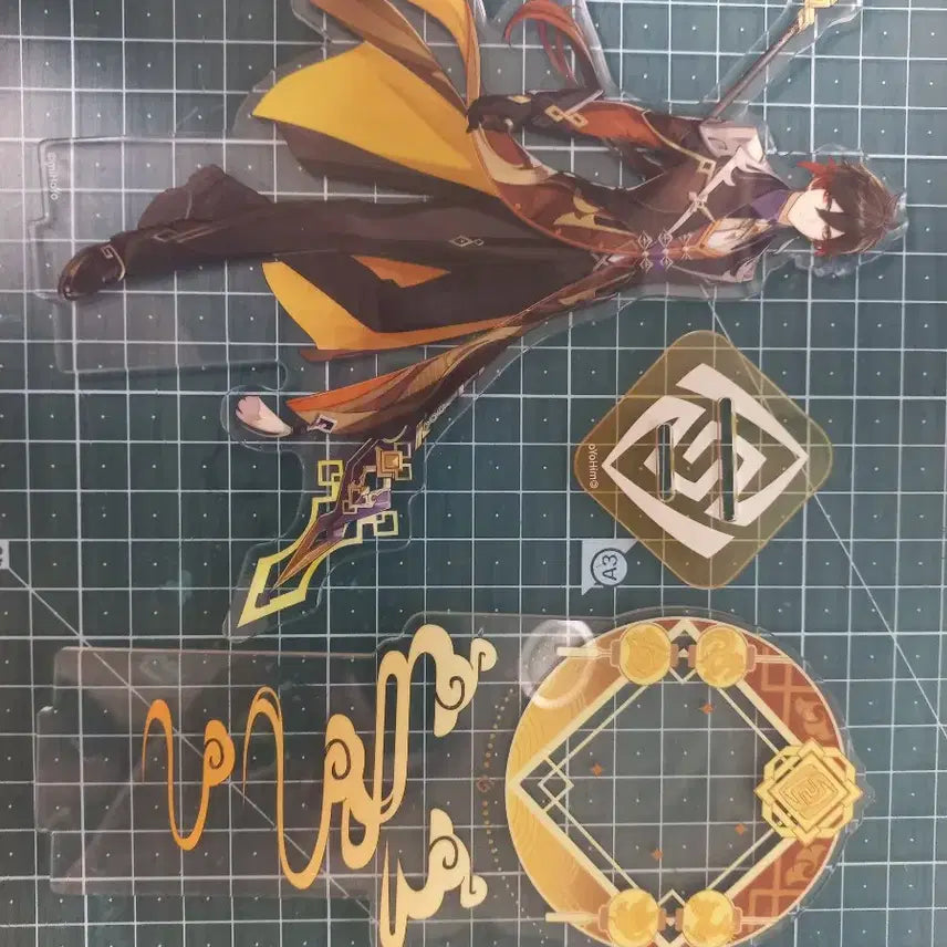 [BUNJANG] Genshin Impact Zhongli Acrylic Standee / 원신 종려 아크릴 스탠드