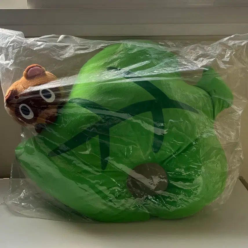 [BUNJANG] Nintendo Animal Crossing Kichiro Kuchi Leaf Cushion "Kondol" / 닌텐도 고전 동물의 숲 콩돌 나뭇잎 제일 복권 인형