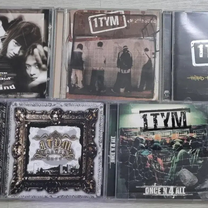 [BUNJANG] 1TYM 1-5th Album (Unsealed CD) / 원타임 1TYM 1-5집 (개봉 CD)