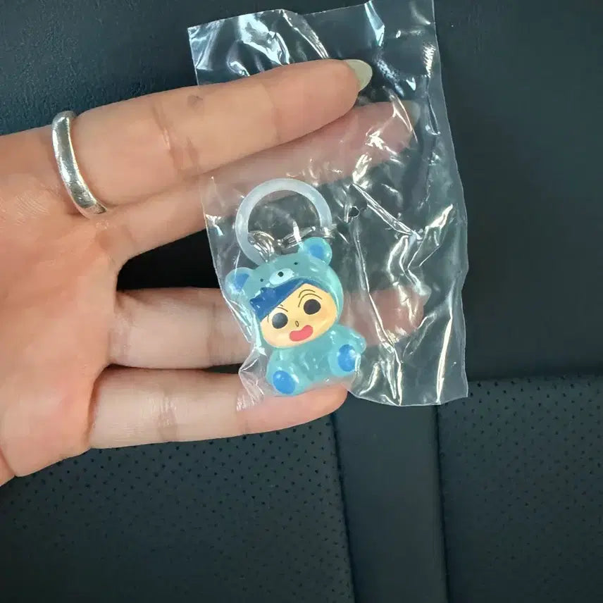 [BUNJANG] Crayon Shin-chan Eddie Bear Pajama Keyring (Sealed) / (미개봉) 짱구는 못말려 철수 메지루시 곰돌이 파자마 키링