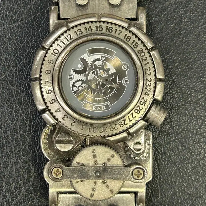 [BUNJANG] Rare Gear Metal Watch / 희귀 기어 메탈 시계