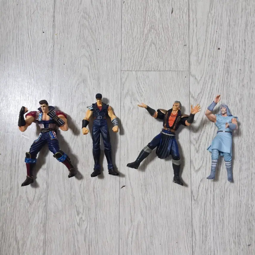[BUNJANG] Fist of the North Star Collection Figures Set of 4 / 북두의권 콜렉션 피규어 4종 일괄