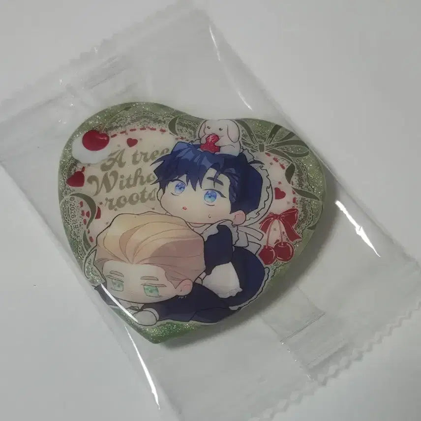 [BUNJANG] Bbu-eopna Rebom Heart Can Badge / 뿌없나 레봄 하트 캔뱃지