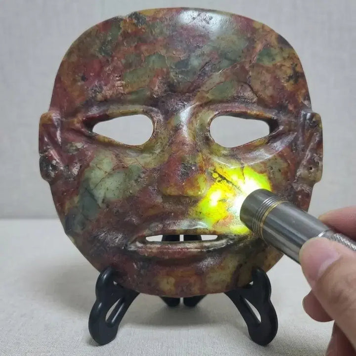 [BUNJANG] Hongsan Culture Goddess Mask Statue Set (3 Types) / 홍산문화 여신 가면상  3종