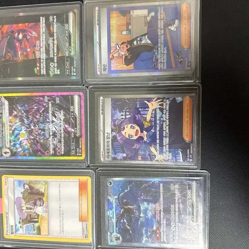 [BUNJANG] Pokemon Cards SAR x4, SR x1 / 포켓몬카드 sar4장,sr1장