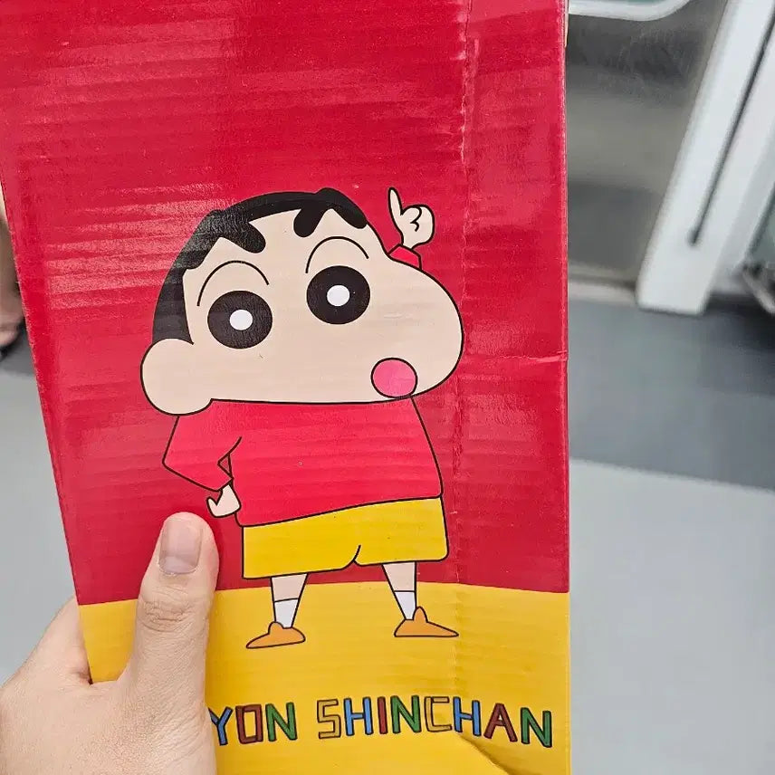[BUNJANG] Crayon Shin-chan Messi Uniform Large Piggy Bank Figure / 짱구 메시 저금통 피규어 대형 사이즈