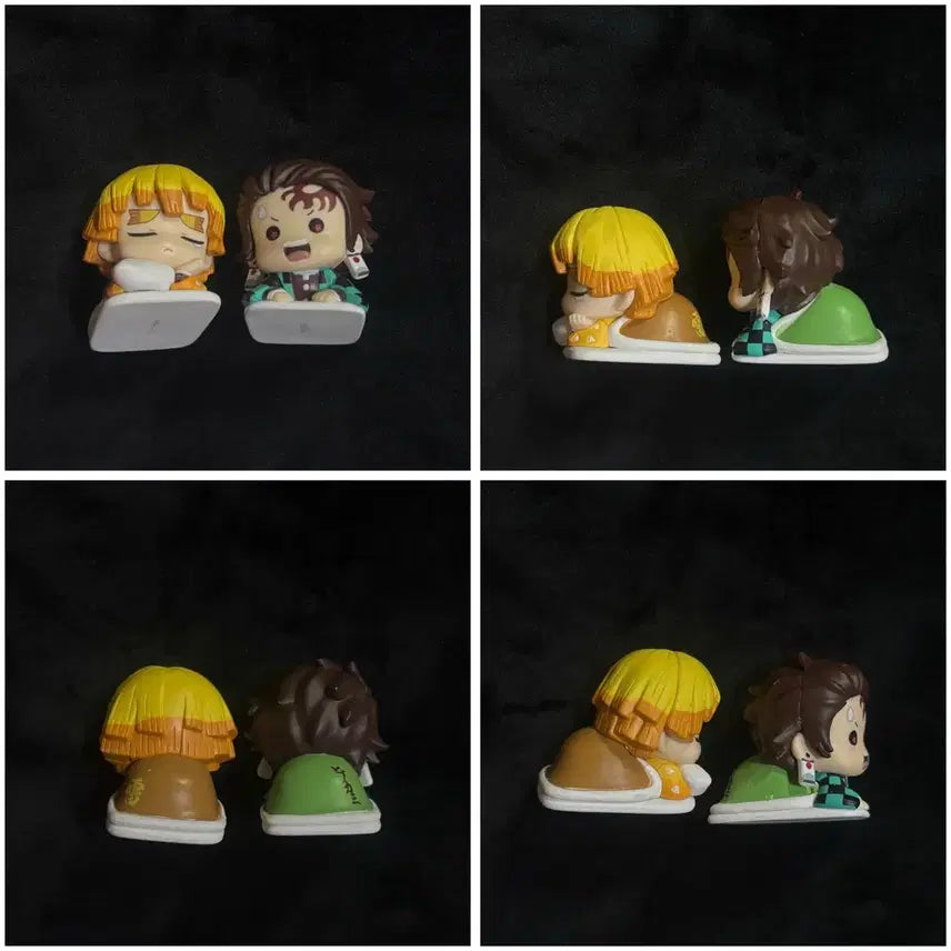 [BUNJANG] Demon Slayer: Kimetsu no Yaiba Onemutan &amp; Shoulder Cushion Bundle (Zenitsu, Tanjiro, Inosuke) / 일괄ㅣ귀멸의 칼날 가챠 젠이츠,탄지로,이노스케 오네무탄 어깨쿵