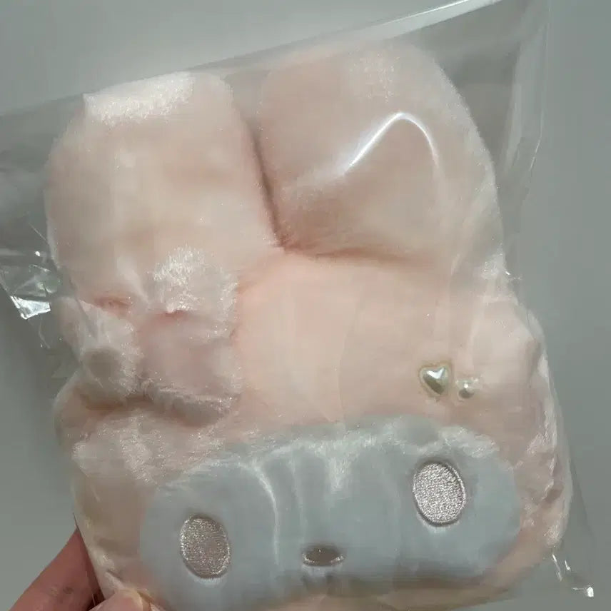 [BUNJANG] Sanrio My Melody Baby Pink Series Face Pouch / 정품) 마이멜로디 베이비핑크시리즈 얼굴파우치