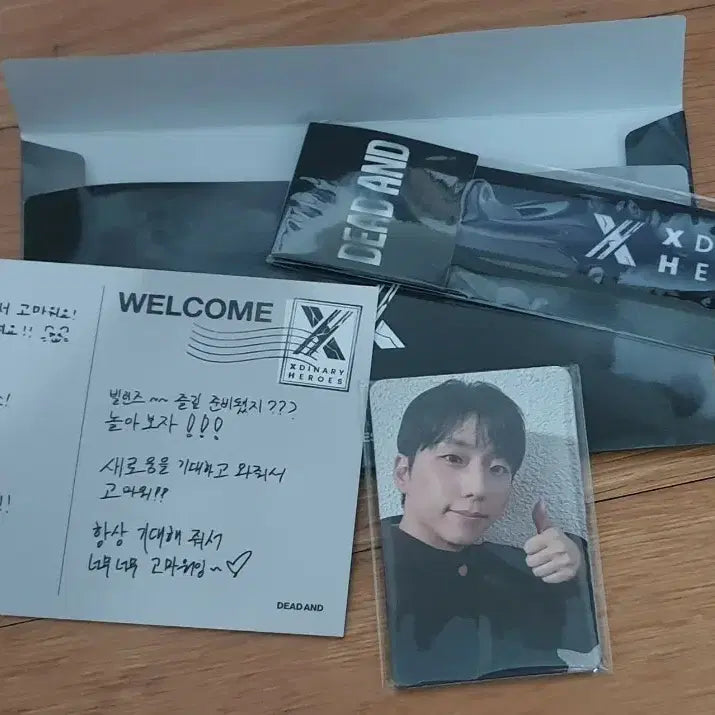 [BUNJANG] XDIZ DEAD Showcase Entrance Gift / 엑디즈 DEAD AND 쇼케이스 입장 선물