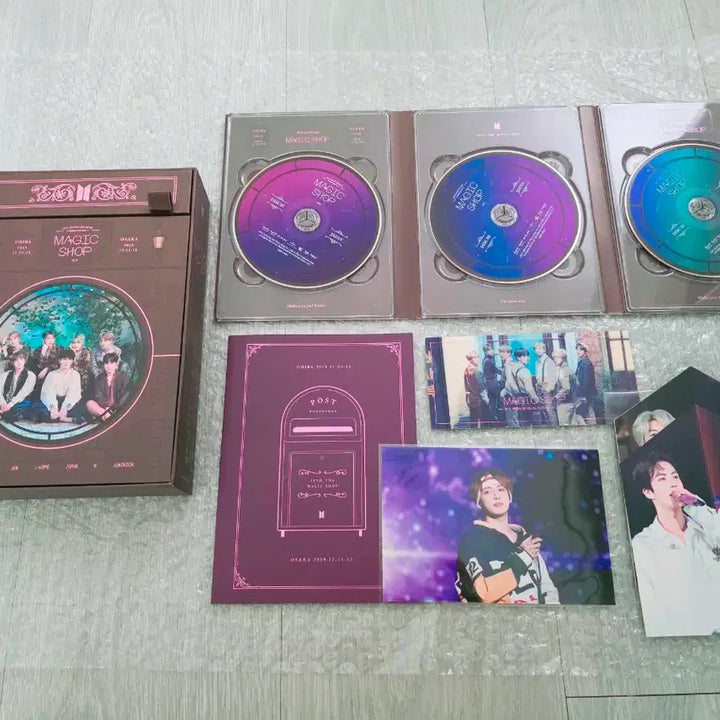 [BUNJANG] BTS Magic Shop Blu-ray Full Set + Jungkook POB / 방탄소년단 BTS 매직샵 블루레이 풀세트 Blu-ray + 정국 특전