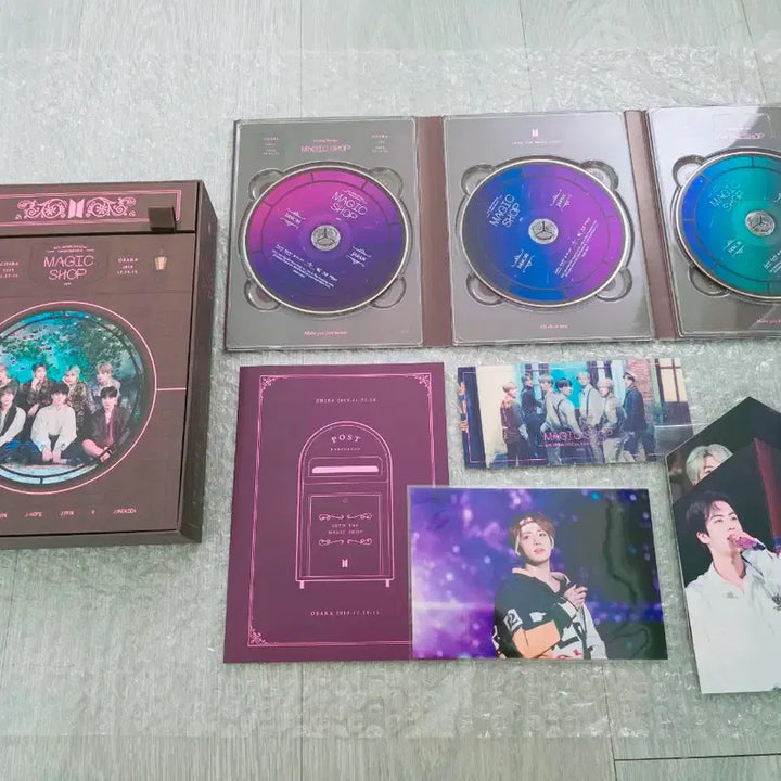 [BUNJANG] BTS Magic Shop Blu-ray Full Set + Jungkook POB / 방탄소년단 BTS 매직샵 블루레이 풀세트 Blu-ray + 정국 특전