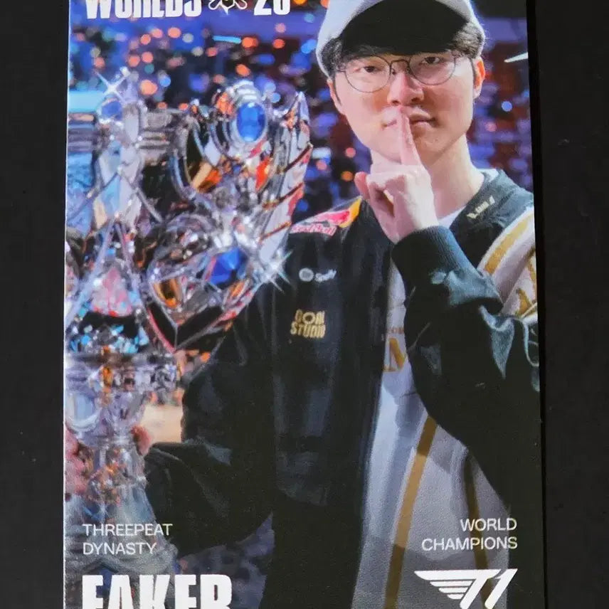 [BUNJANG] Faker 2025 Worlds Skin Photocard / 페이커 2025 월즈 스킨 포토카드