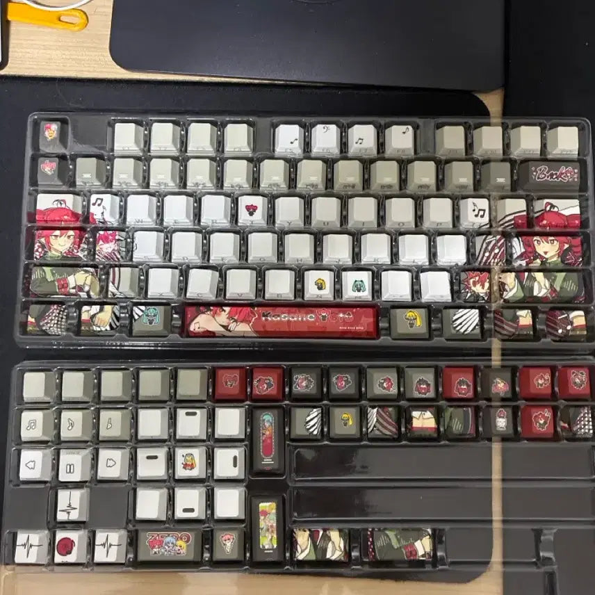 [BUNJANG] Kasane Teto 122-Key Keycap Set / 카사네 테토 키캡