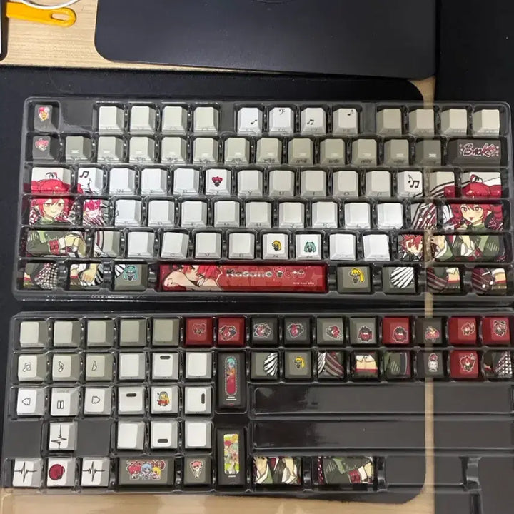 [BUNJANG] Kasane Teto 122-Key Keycap Set / 카사네 테토 키캡