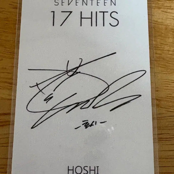 [BUNJANG] Seventeen 17HITS Hoshi Photocard / 세븐틴 대만 17HITS 호시 포카
