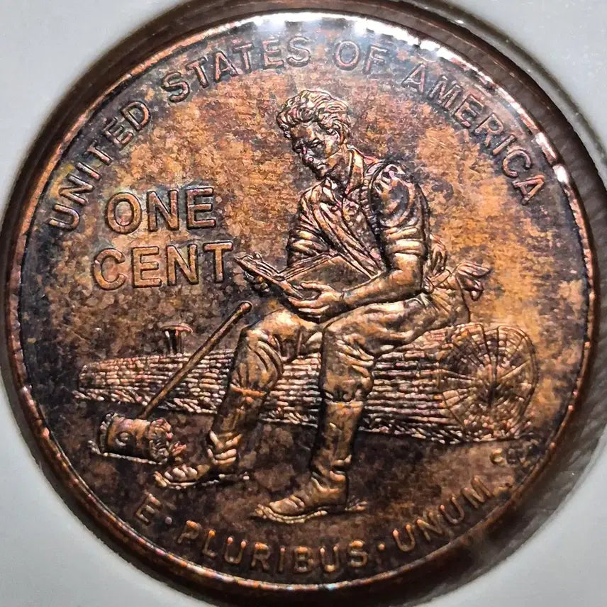 [BUNJANG] 2009 Lincoln Zinc Penny - Finger Error / 2009년 p링컨 . 핑거 에러. 주화. 아연. 페니