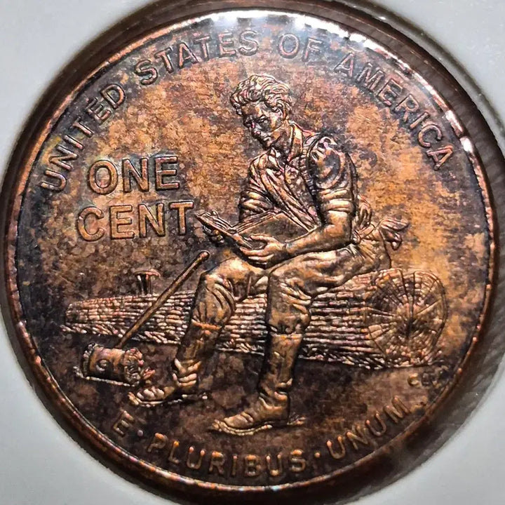 [BUNJANG] 2009 Lincoln Zinc Penny - Finger Error / 2009년 p링컨 . 핑거 에러. 주화. 아연. 페니