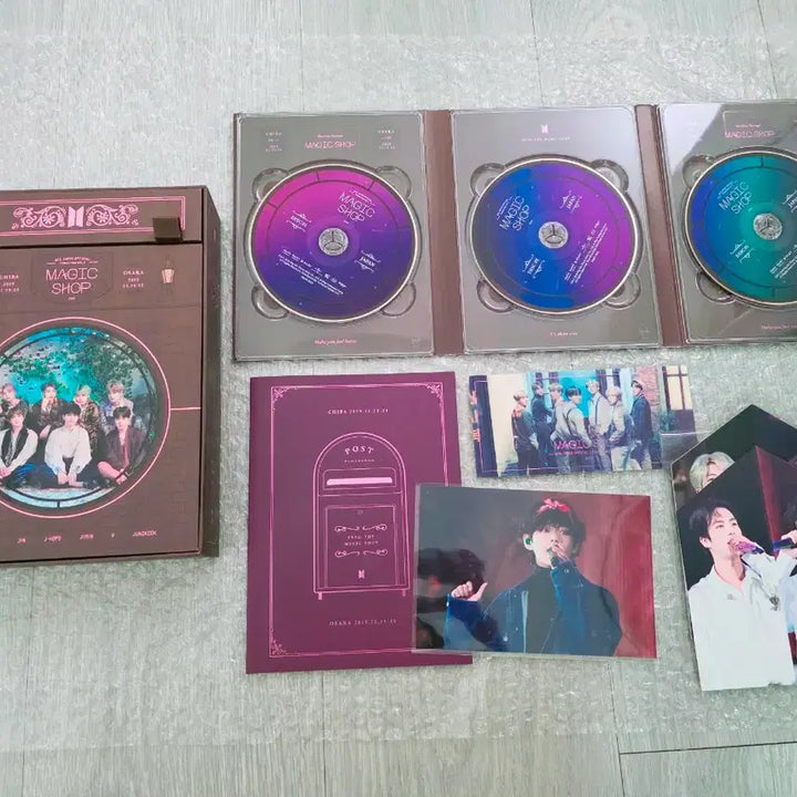 [BUNJANG] BTS Magic Shop Japan Blu-ray Full Set + V POB / 방탄소년단 BTS 매직샵 블루레이 풀세트 Blu-ray + 태형 특전
